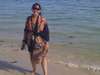 Robyn d Jager - soaking up the sun on a Mozambique beach!